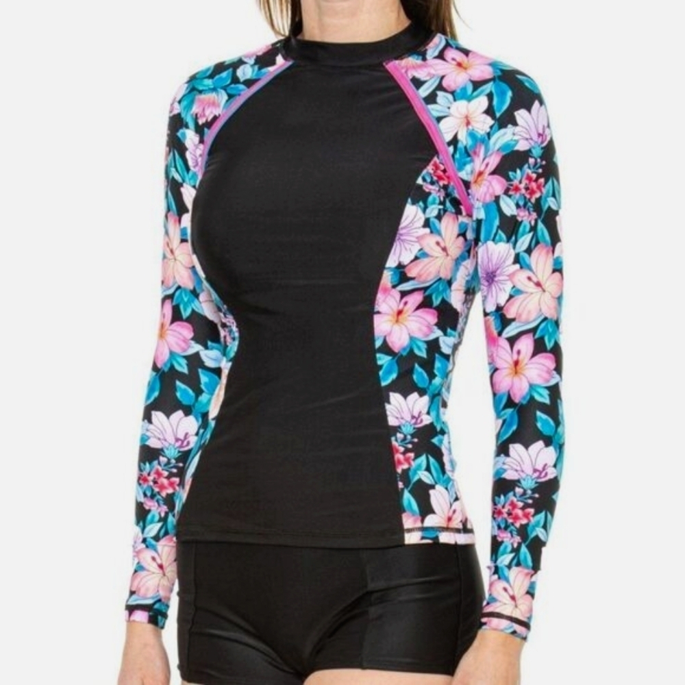 Pipeline Luana Rash Guard - UPF 50+, Long Sleeve (For Women) Size Medium